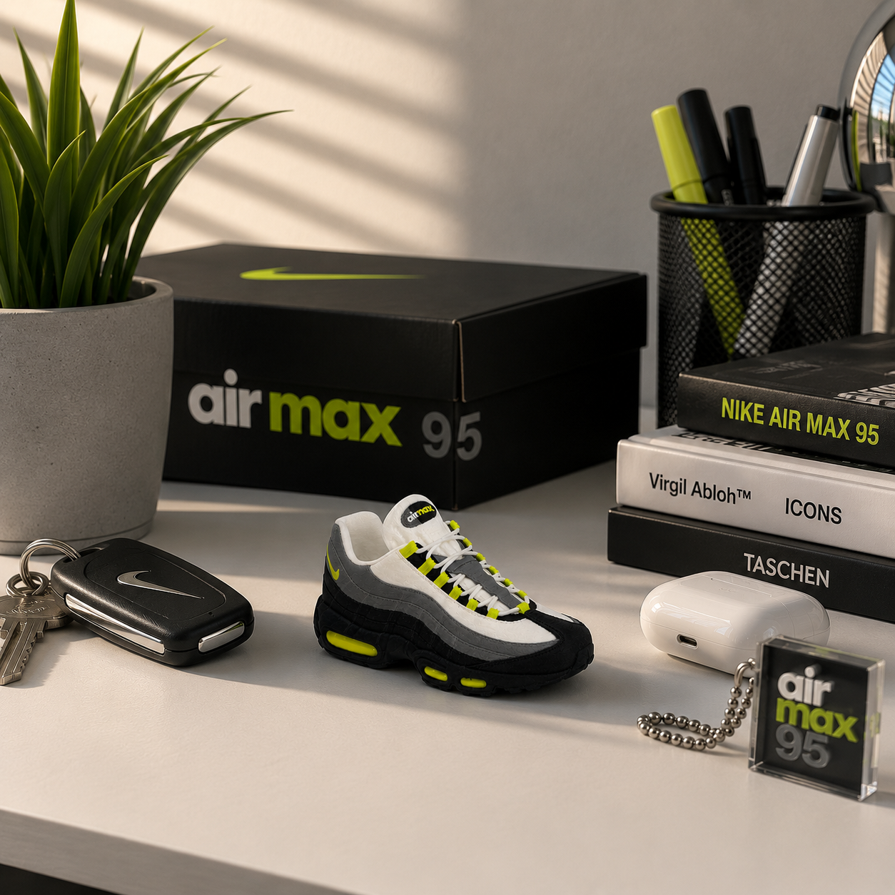 Air Max 95 Mini Sneaker Model | 3D Printed Collectible Desk Display
