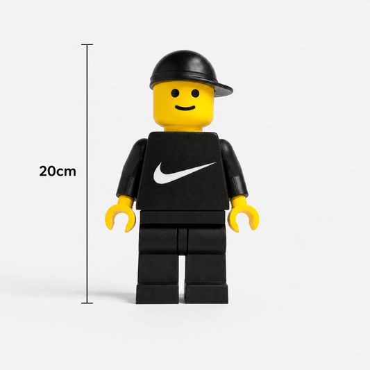Nike LEGO Style Sneakerhead Mini Figure | Hype Desk Decor
