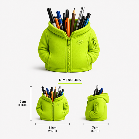 Nike Tech Fleece Pencil Holder | Sneaker Desk Organiser & Pen Pot