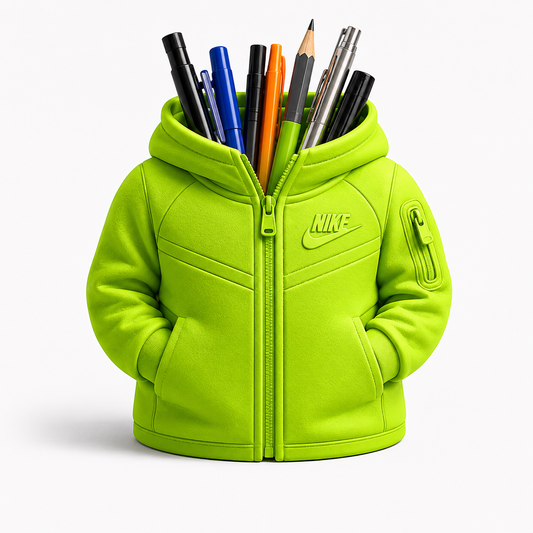 Nike Tech Fleece Pencil Holder | Sneaker Desk Organiser & Pen Pot