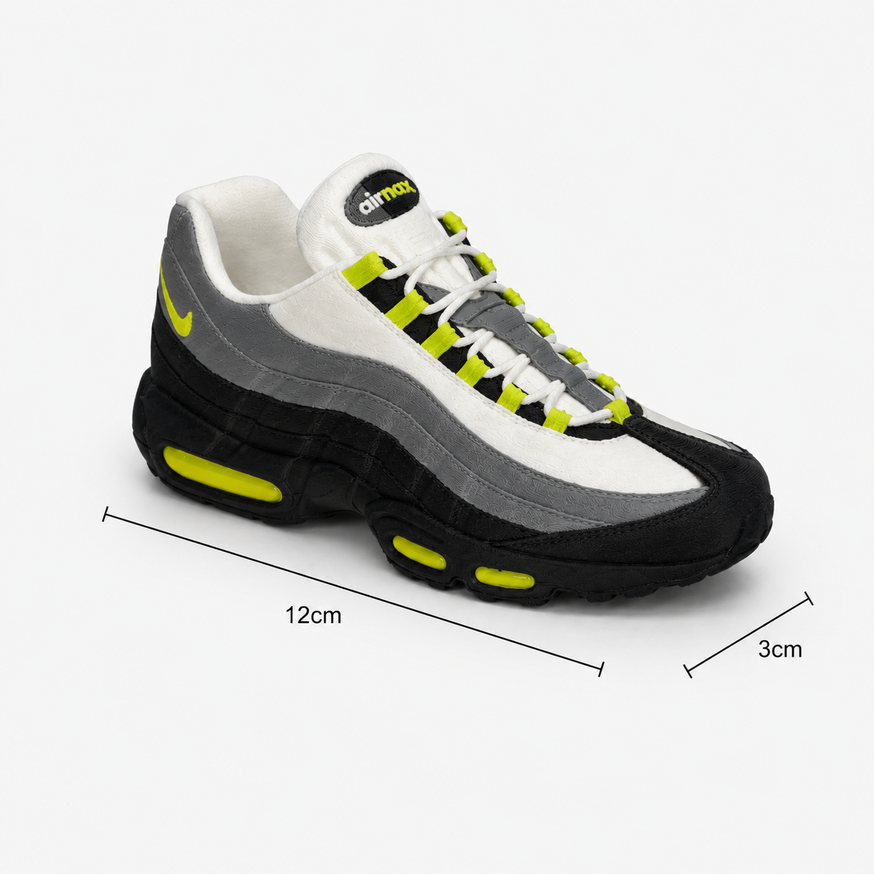 Air Max 95 Mini Sneaker Model | 3D Printed Collectible Desk Display