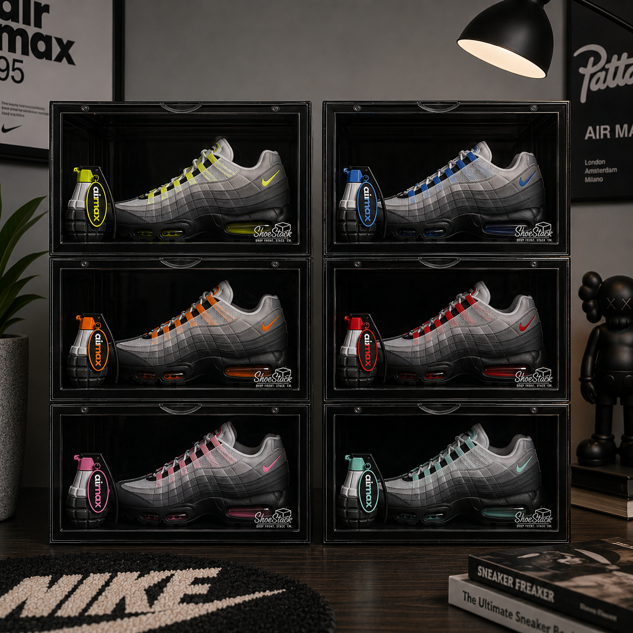 Air Max 95 Inspired Grenade Display Collectible | Multiple Colours Available