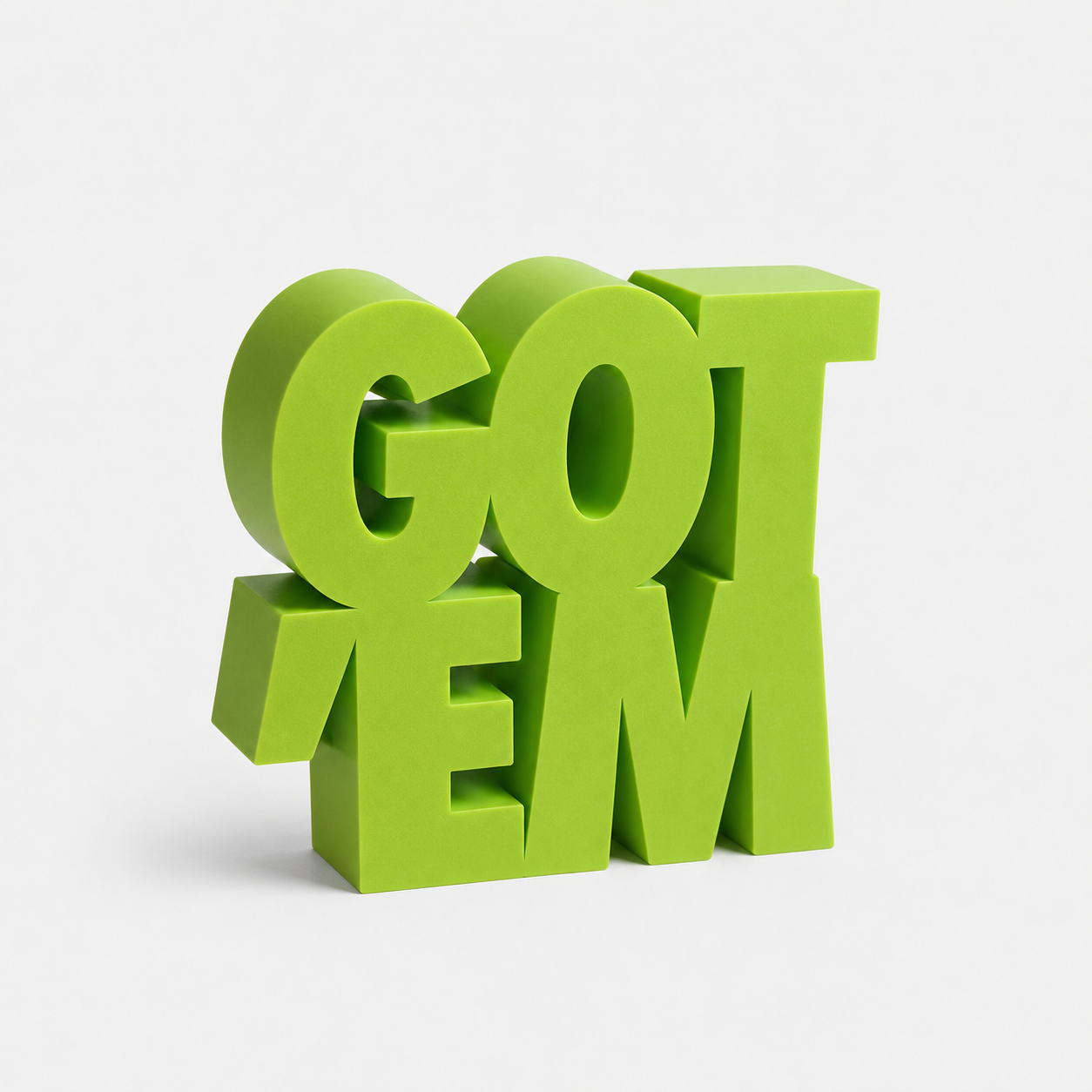 Got 'Em Sneaker Display Sign | Sneakerhead Desk & Shelf Decor