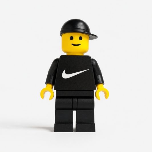 Nike LEGO Style Sneakerhead Mini Figure | Hype Desk Decor